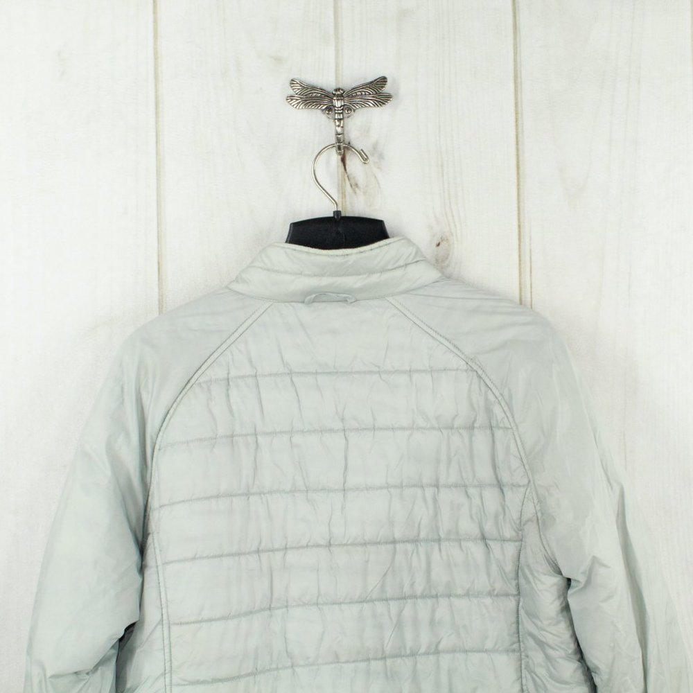 LL Bean Gray Weather Challenge Full-Zip Primaloft Insulated Jacket Size M R - Picture 10 of 12